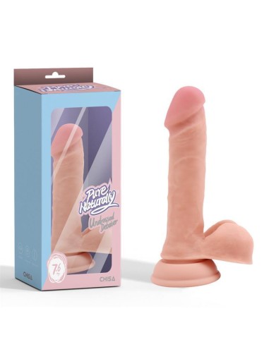 Undressed Debater Dildo Realista Silicona Líquida Dual Density 19.2 Cm