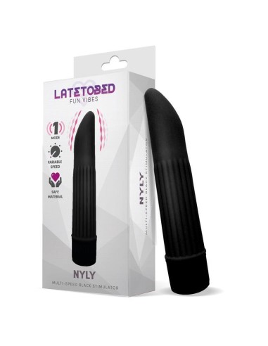 Nyly Estimulador Multi-velocidad Negro