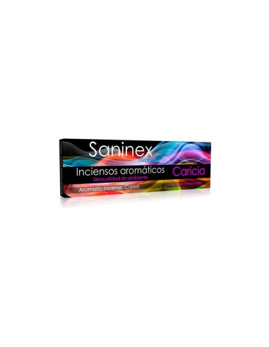 Saninex Fragance -  Incienso Aromatico Caricia 20 Sticks