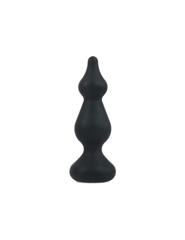 Adrien Lastic - Amuse Plug Anal Silicona Negro Talla S