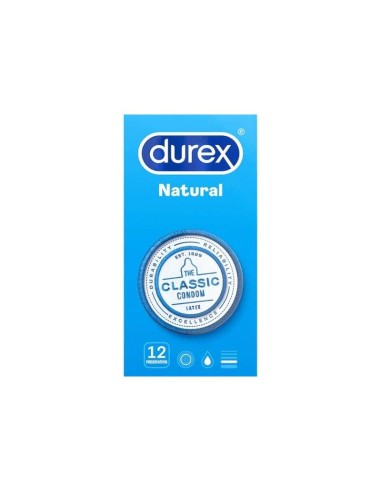 Durex - Natural Plus 12 Unidades