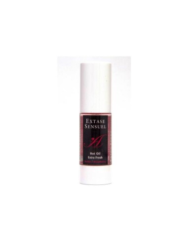 Extase Sensual - Aceite Masaje Efecto Extra Fresh Fresa 30 Ml