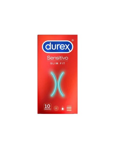 Durex - Sensitivo Slim Fit 10 Unidades