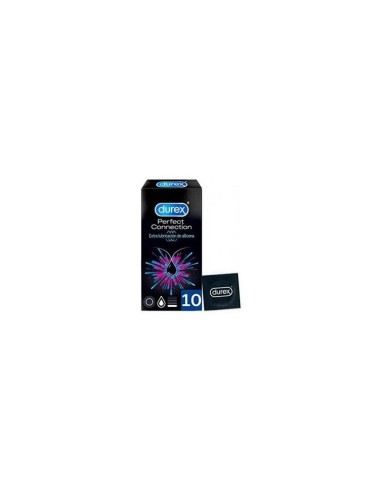 Durex - Perfect Connection Extra Lubricacion Silicona 10 Unidades