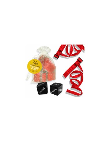 Inedit - Kit Bolsa Organza Ataduras Rojo