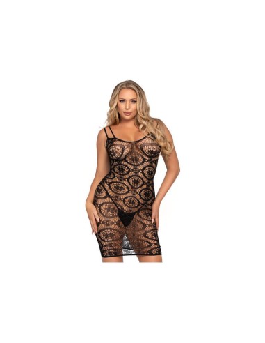 Leg Avenue Mini Vestido Ganchillo