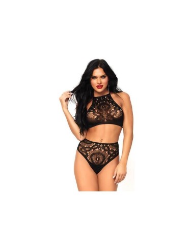 Leg Avenue - Set 2 Piezas Top Y Panties S/m