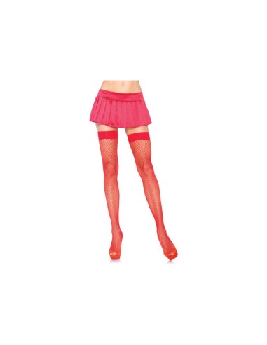 Leg Avenue - Medias De Red Rojas