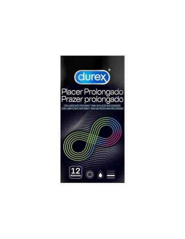 Durex - Placer Prolongado Retardante 12 Unidades