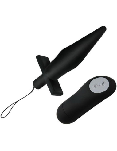 Baile - Butt Plug Anal Con Vibracion Negro