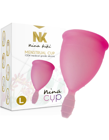 Nina Kikí - Copa Menstrual Rosa - Talla L