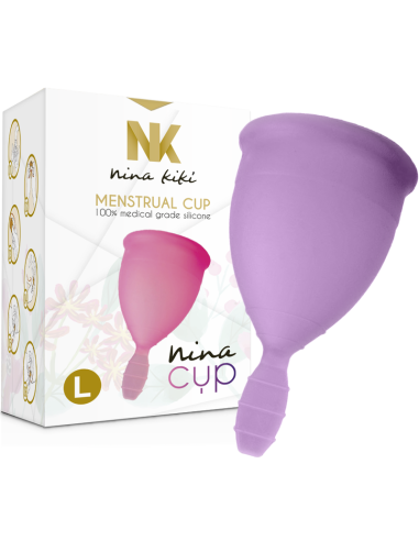 Nina Cup Copa Menstrual Talla L Lila