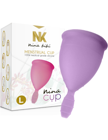 Nina Kikí - Copa Menstrual Lila - Talla L