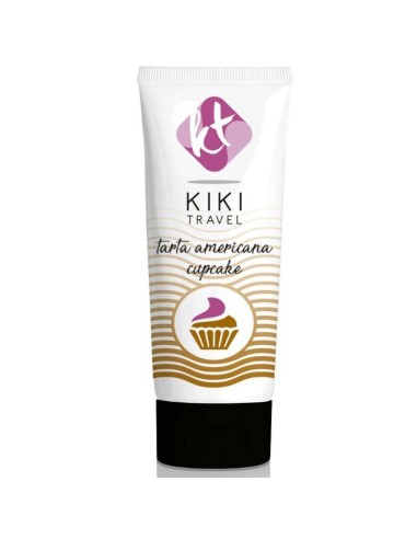 Kikí Travel - Gel Deslizante Sabor A Tarta Americana Cupcake 50 Ml