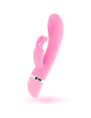 Intense - Susy Vibrador Oscilante Silicon Rabbit Rosa