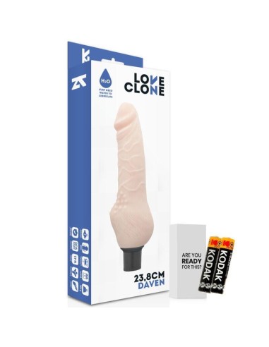 Loveclone - Daven Self Lubrication Realistico 23.8 Cm -o- 3.8 Cm