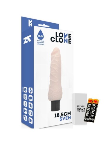 Loveclone - Sven Self Lubrication Vibrador 18.5 Cm -o- 3.3 Cm