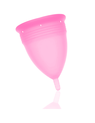 Stercup - Copa Menstrual Fda Silicona Rosa - Talla L