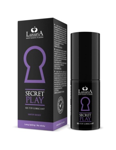 Intimateline Luxuria - Lubricante Para Juguetes Secret Play 30 Ml