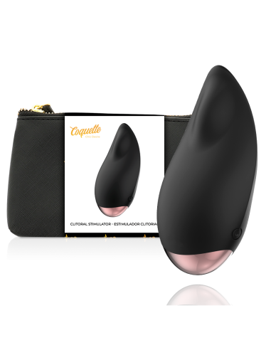 Coquette Chic Desire - Estimulador Clítoris Negro / Gold Gota