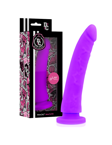 Delta Club - Toys Dildo Lila Silicona Medica 17 Cm -o- 3 Cm