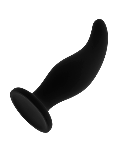 Ohmama - Plug Anal Silicona Curvado Punto P 12 Cm