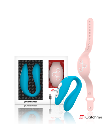 Wearwatch - Vibrador Dual Technology Watchme Añil / Rosa