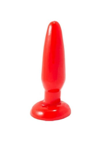 Baile - Plug Anal Pequeño Rojo 15 Cm