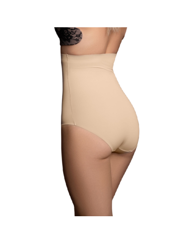 Bye-bra - Faja Sin Costuras Estilo Panties Beige Talla S