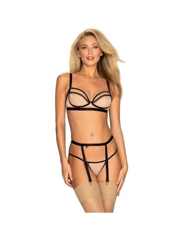 Obsessive - Nudelia Set Tres Piezas S/m