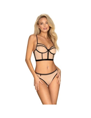 Obsessive - Nudelia Set Dos Piezas Nude S/m