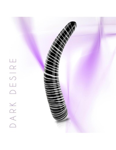 Dildo De Cristal Glazz Glass  Dark Desire