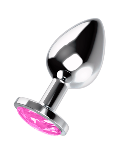 Ohmama - Plug Anal Con Cristal Rosa L