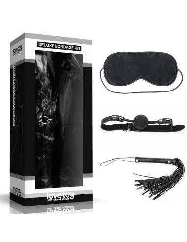 Kit Bondage Deluxe Negro