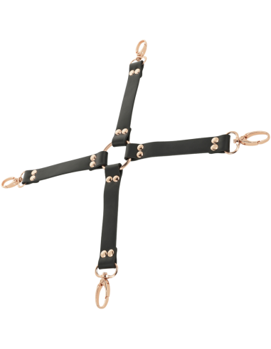 Coquette Chic Desire - Fantasy Hog Tie Cuero Vegano