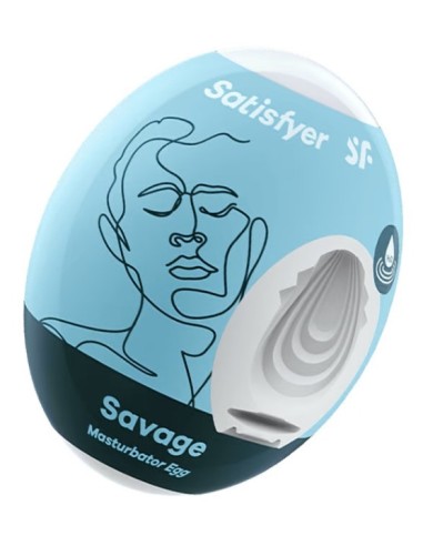 Huevo Masturbador Unidad Savage Hydro-active