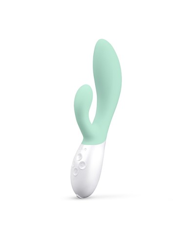 Lelo - Ina 3 Verde Vibrador Rabbit Lujo Verde Agua