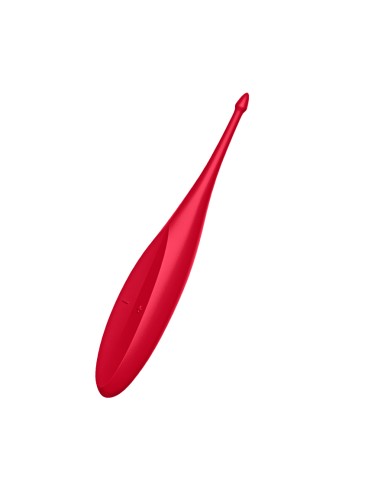 Twirling Fun Varita Vibradora Silicona Usb Rojo