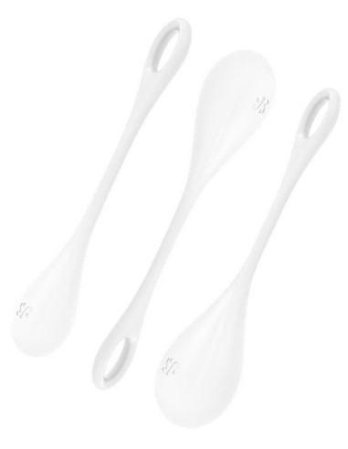 Satisfyer - Yoni Power 1 Kit De Entrenamiento Blanco