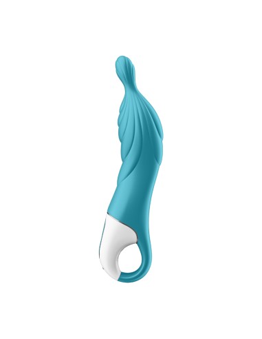 Plug  Anal  Satisfyer A-mazing 2 Vibrador Punto A - Turquesa