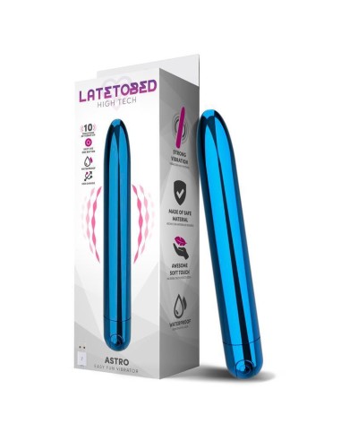 Astro Vibrador 10 Funciones Usb Azul