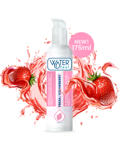 Waterfeel - Lubricante Base Agua Fresa 175 Ml