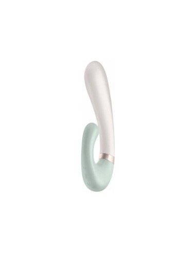 Satisfyer - Heat Wave Vibrador App Blanco