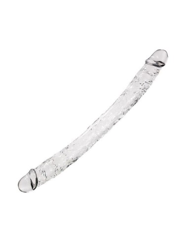 Alive - Supreme Pene Realistico Doble Transparente 38.5 Cm