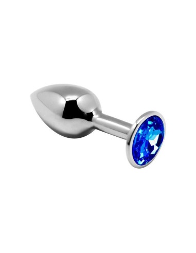 Alive - Anal Pleasure Mini Plug Metal Azul Talla M