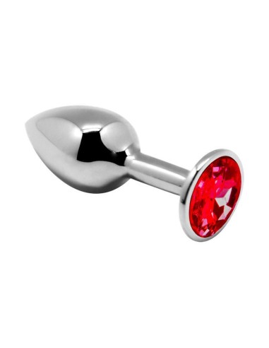 Alive - Anal Pleasure Mini Plug Metal Rojo Talla L