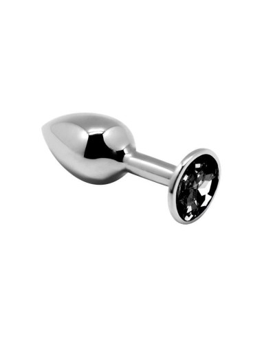 Alive - Anal Pleasure Mini Plug Metal Negro Talla M