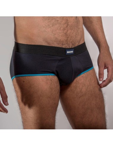 Macho - Ms24b Calzoncillo Brief Dark Azul S