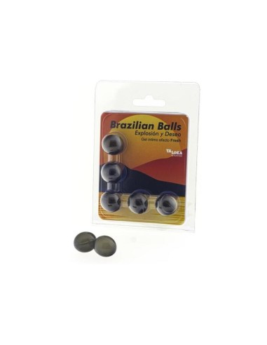 Taloka - Brazilian Balls Gel Excitante Efecto Frescor 5 Bolas