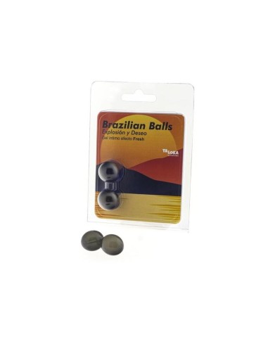 Taloka - Brazilian Balls Gel Excitante Efecto Frescor 2 Bolas